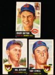 1953 Topps Bb- 4 Diff.