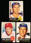 1953 Topps Bb- 4 Diff.