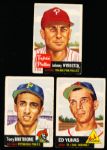 1953 Topps Bb- 6 Diff.