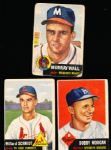 1953 Topps Bb- 6 Diff.