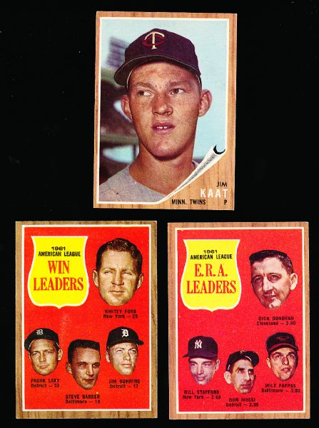 1962 Topps Bb- 25 Diff.