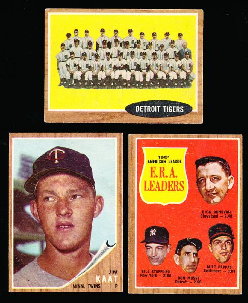 1962 Topps Bb- 27 Diff.