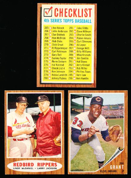 1962 Topps Bb- 25 Diff.