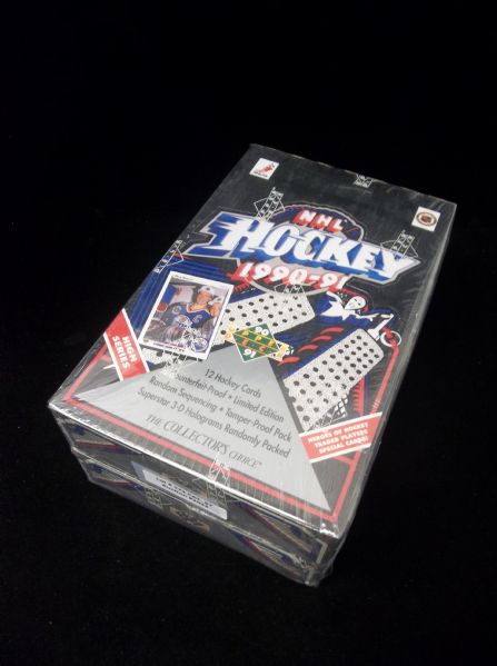 1990-91 Upper Deck Hockey- 2 Unopened High Series Wax Boxes