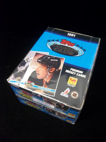 1991-92 Stadium Club Hockey- 2 Unopened Wax Boxes