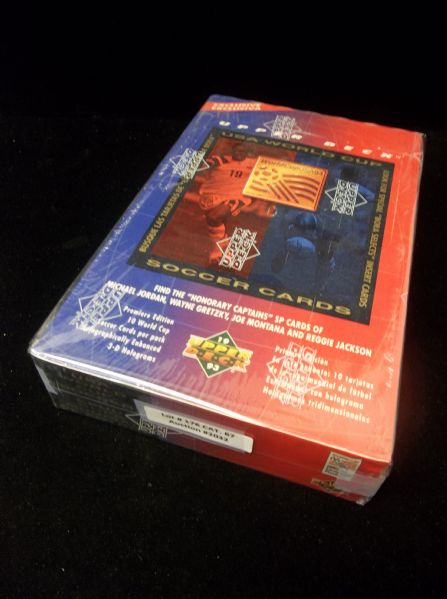 1993 Upper Deck World Cup Soccer- 1 Unopened Bilingual Wax Box