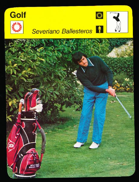 1977-80 Finland Sportscaster Cards- 3 Diff. Golf