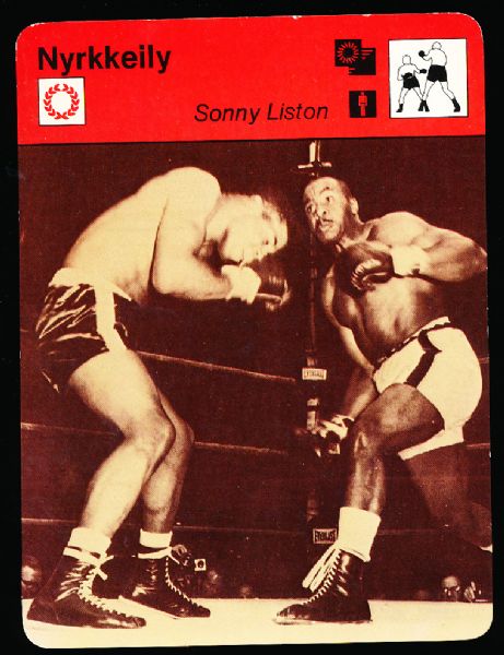 1977-80 Finland Sportscaster Cards- 3 Diff. Nyrkkeily (Boxing)