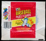 1982 Donruss Baseball Wrappers with Babe Ruth on front- 50 Wrappers
