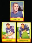 1963 Topps Fb- 70 Diff.