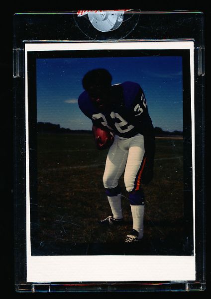 1974 Topps Ftbl. Topps Vault “Original Color Negative”- Oscar Reed, Vikings