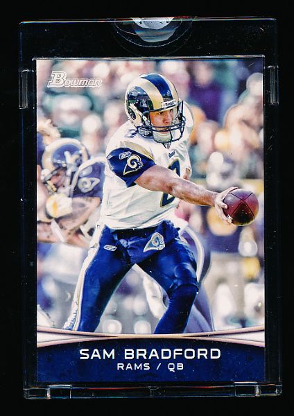 2012 Bowman Ftbl. Topps Vault #53 Sam Bradford, Rams- 1/1!