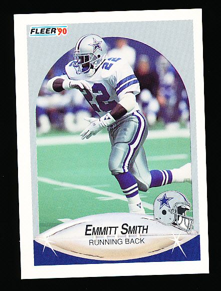1990 Fleer Update Ftbl. #U40 Emmitt Smith RC, Cowboys