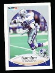 1990 Fleer Update Ftbl. #U40 Emmitt Smith RC, Cowboys