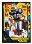 1991 Wild Card Ftbl. “100 Stripe” #46 Emmitt Smith, Cowboys