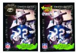 1994 Coca-Cola Monsters of the Gridiron Ftbl. #8 Emmitt Smith- 2 Diff. Versions