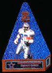 2000 Crown Royale Ftbl. “Cramer’s Choice Jumbo Dk. Blue” #2 Emmitt Smith, Cowboys- #9/35!