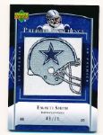2007 Upper Deck Premier Ftbl. “Premier Stitchings Team Logo” #55 Emmitt Smith- #49/75!