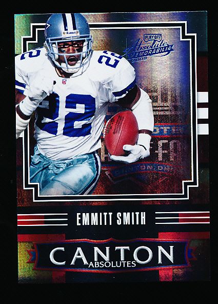 2008 Absolute Memorabilia Ftbl. “Canton Absolutes Spectrum” #1 Emmitt Smith, Cowboys- #11/25!