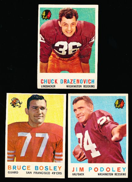 1959 Topps Fb- 23 Diff.
