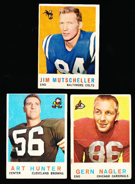 1959 Topps Fb- 70 Asst.