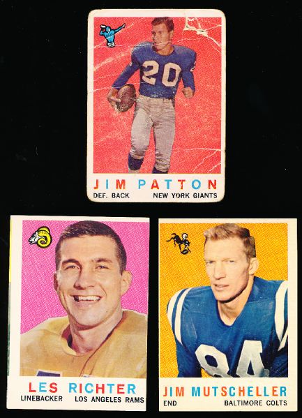 1959 Topps Fb- 65 Asst.