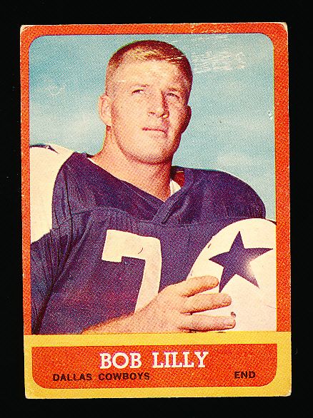 1963 Topps Fb- #82 Bob Lilly, Cowboys- Rookie! 