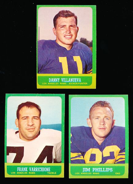 1963 Topps Fb- 30 Diff.