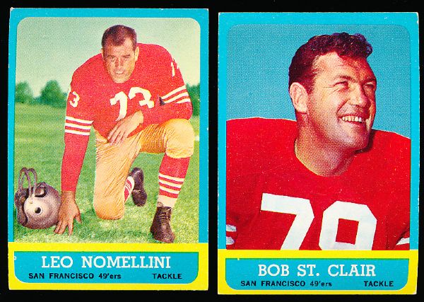 1963 Topps Fb- 36 Diff.