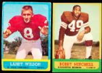 1963 Topps Fb- 62 Diff.-# between # 75 and #167