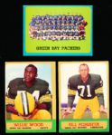 1963 Topps Fb- Packers- 6 Diff.