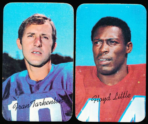1970 Topps Fb Supers- 14 Diff.