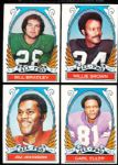 1972 Topps Fb- 4 Diff. Hi#’s