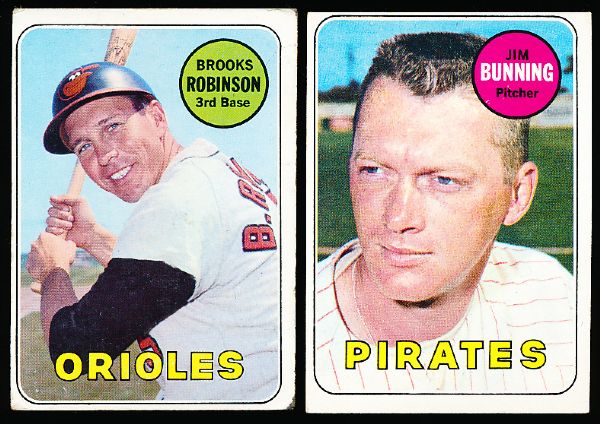 1969 Topps Baseball- 85 Assorted