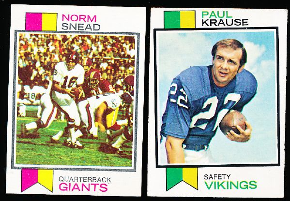 1973 Topps Fb- 110 Asst.
