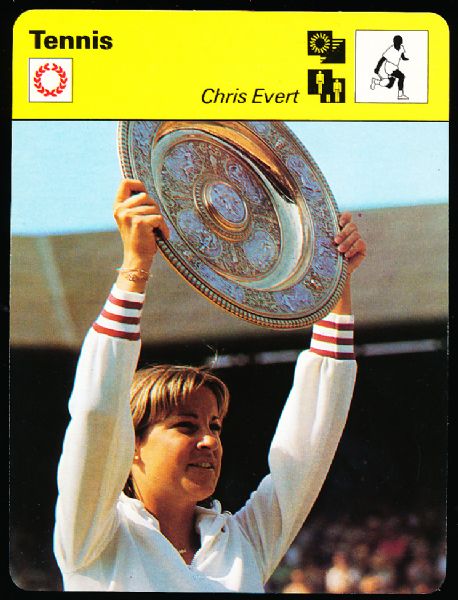 1977-82 Sweden Sportscaster Cards- 10 Diff. Tennis