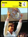 1977-82 Sweden Sportscaster Cards- 10 Diff. Tennis