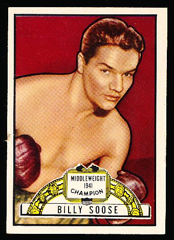 1951 Topps Ringside Boxing #13 Billy Soose