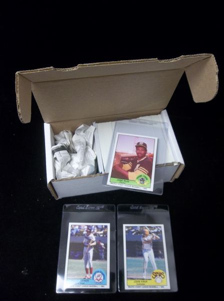1985 Cramer Pacific Coast League Bb- 249 Diff.