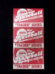 1986 Topps Traded Baseball Factory Sets of 132 Cards- 3 Sets