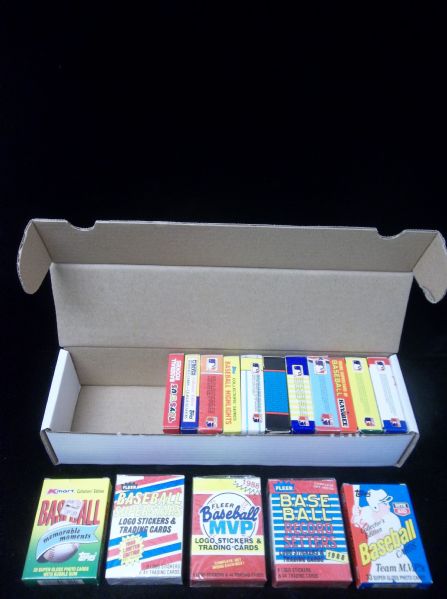 1986-’88 Baseball Small Factory Boxed Sets- 16 Diff. Sets