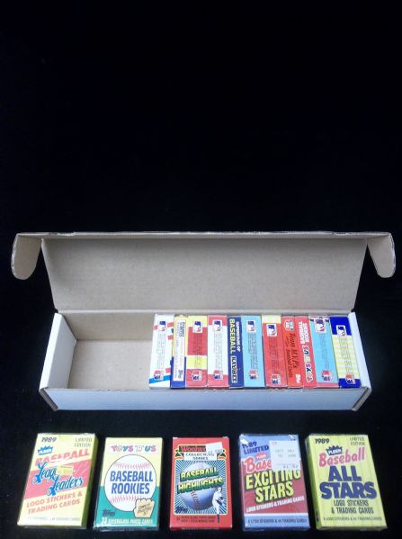 1987-’89 Baseball Small Factory Boxed Sets- 16 Diff. Sets