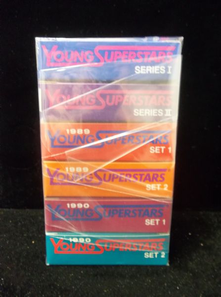 1988, ’89, & ’90 Score “Young Superstars” Factory Sets