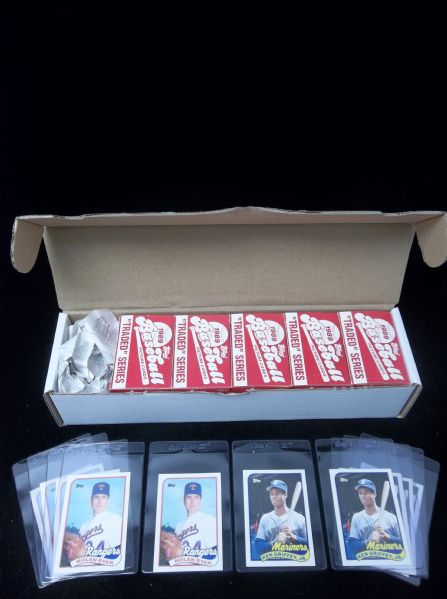 1989 Topps Traded Baseball- 5 Factory Sets