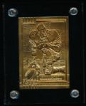 1995 Highland Mint 1990 Score Update Ftbl. #101 T Emmitt Smith Limited Edition Bronze Card- #1231/5,000