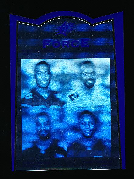 1996 SP Ftbl. “SPx Force” #2 Faulk/ E. Smith/ C. Martin/ B. Sanders