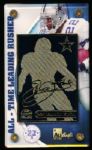 2002 AUthentic Images/ Danbury Mint Emmitt Smith All-Time Rushing Leader Commemorative 22kt Etched card with COA card