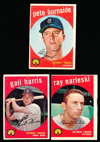 Detroit Tigers- 70 Vintage Cards- 1959 thru 1970- Incl. 50 Diff.