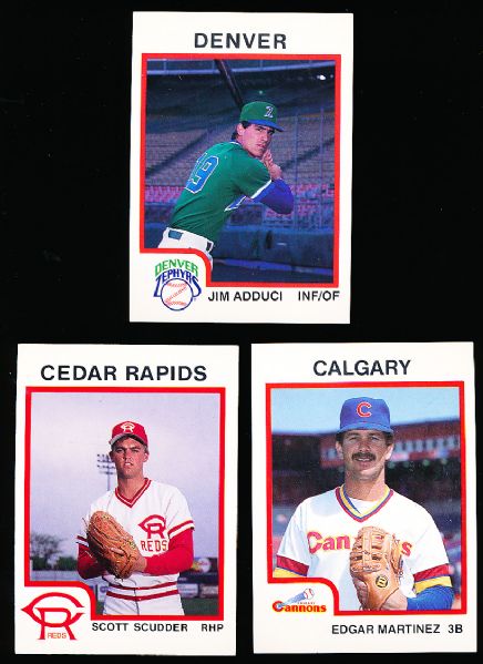1987 Pro Cards Minor League Baseball Sets- 7 Diff.