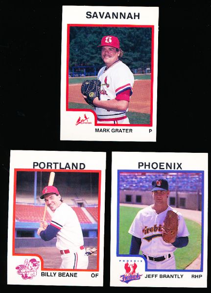 1987 Pro Cards Minor League Baseball Sets- 6 Diff.